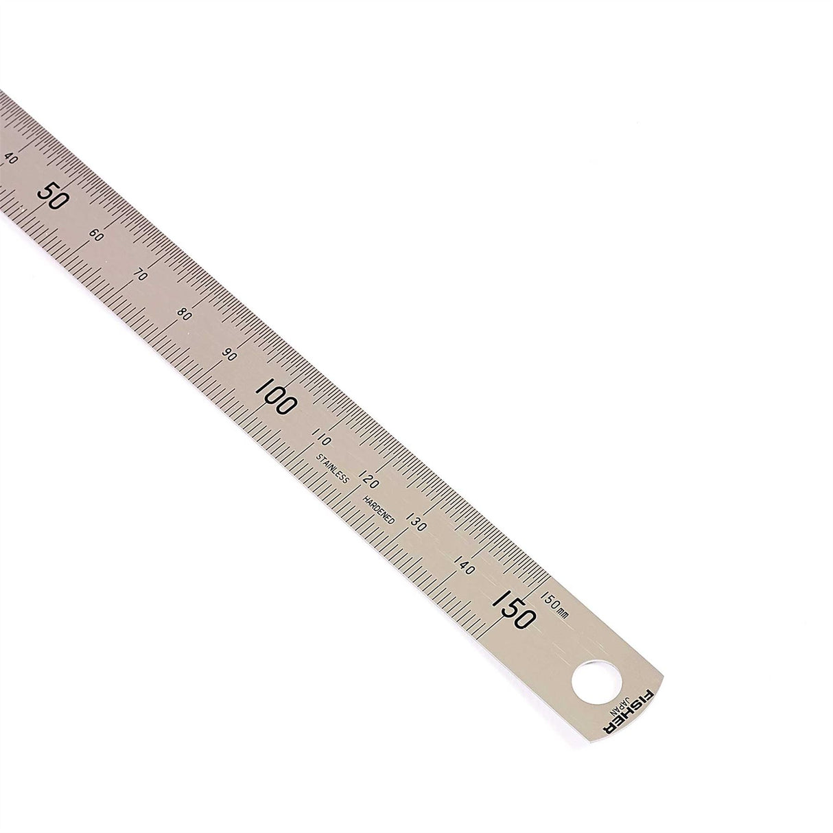 Verum Satin Chrome Rule - 150mm (6")