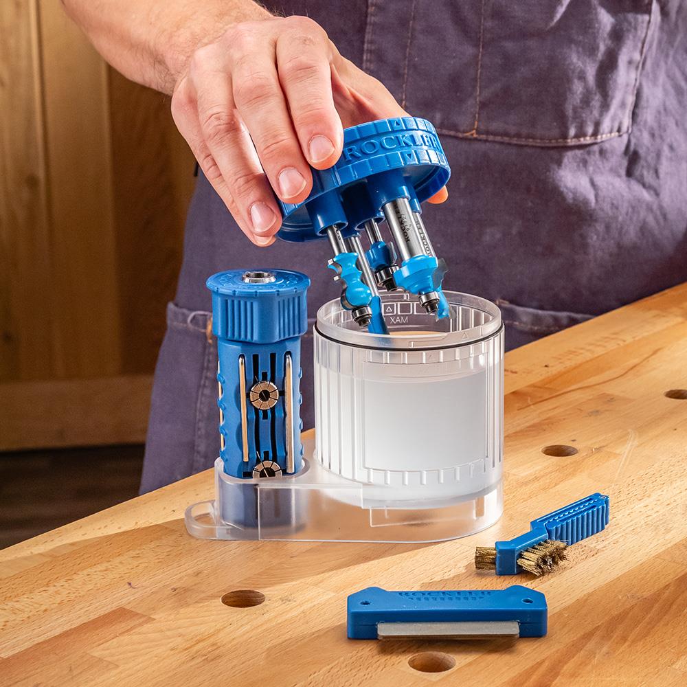 Rockler Router Bit Cleaning and Maintenance Kit