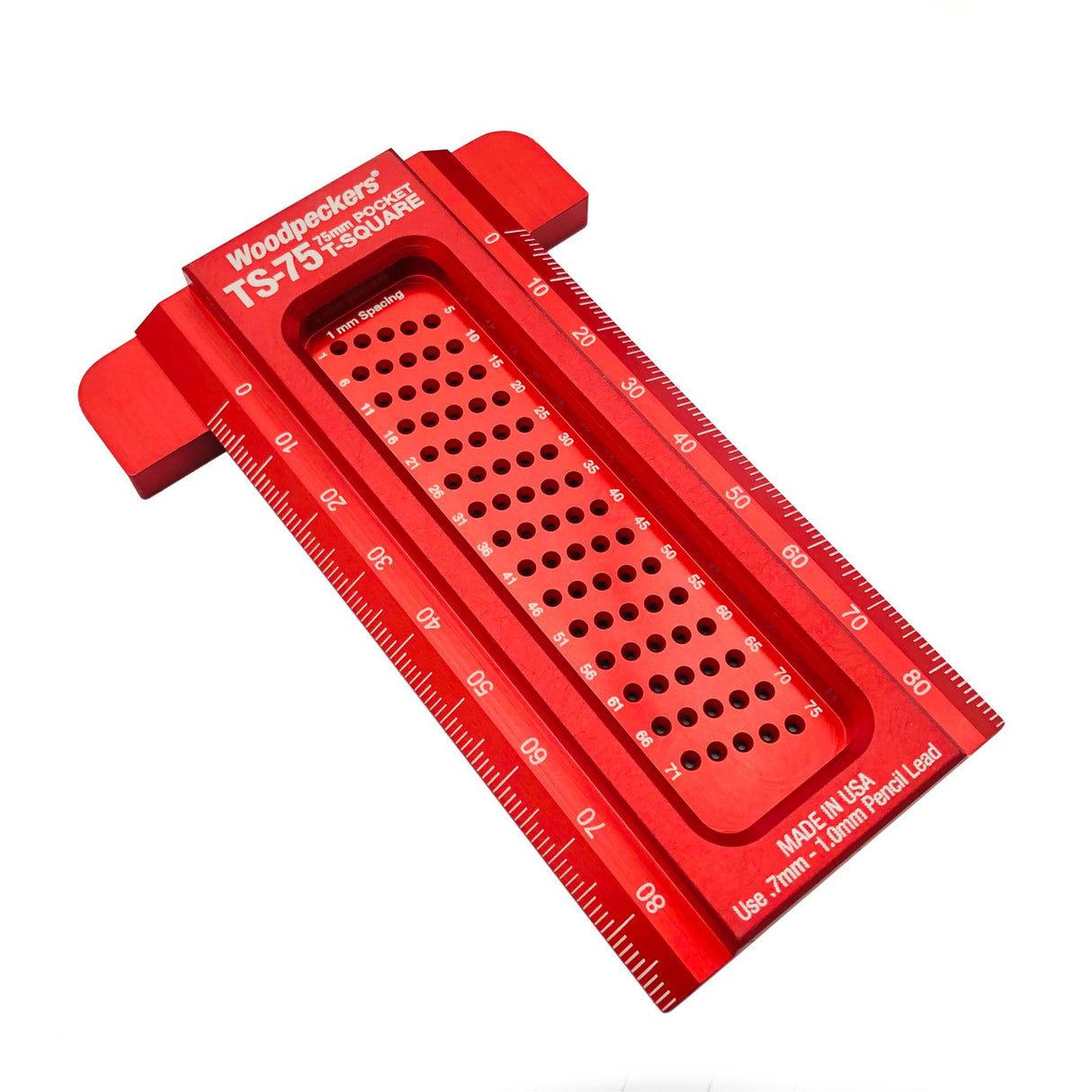 Woodpeckers Pocket T Square - 75mm