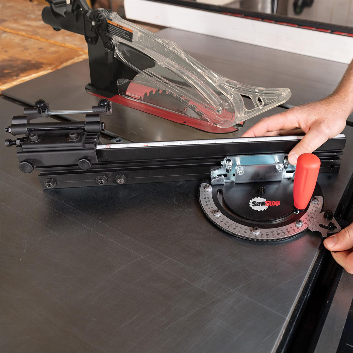 SawStop Scale Miter Gauge