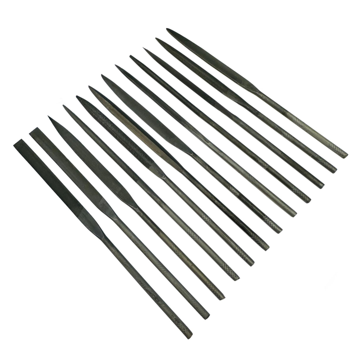 iGaging Premium Swiss Pattern Needle File Set - 12 Piece