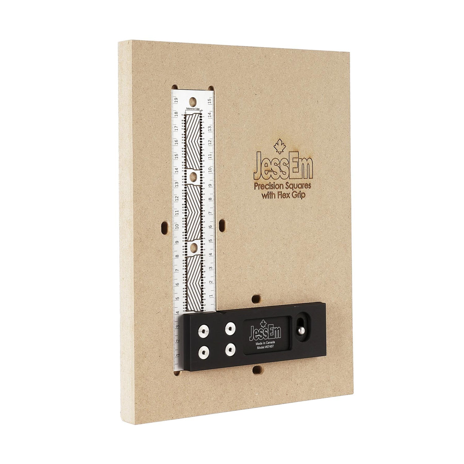 JessEm Stainless Steel Precision Square 200mm