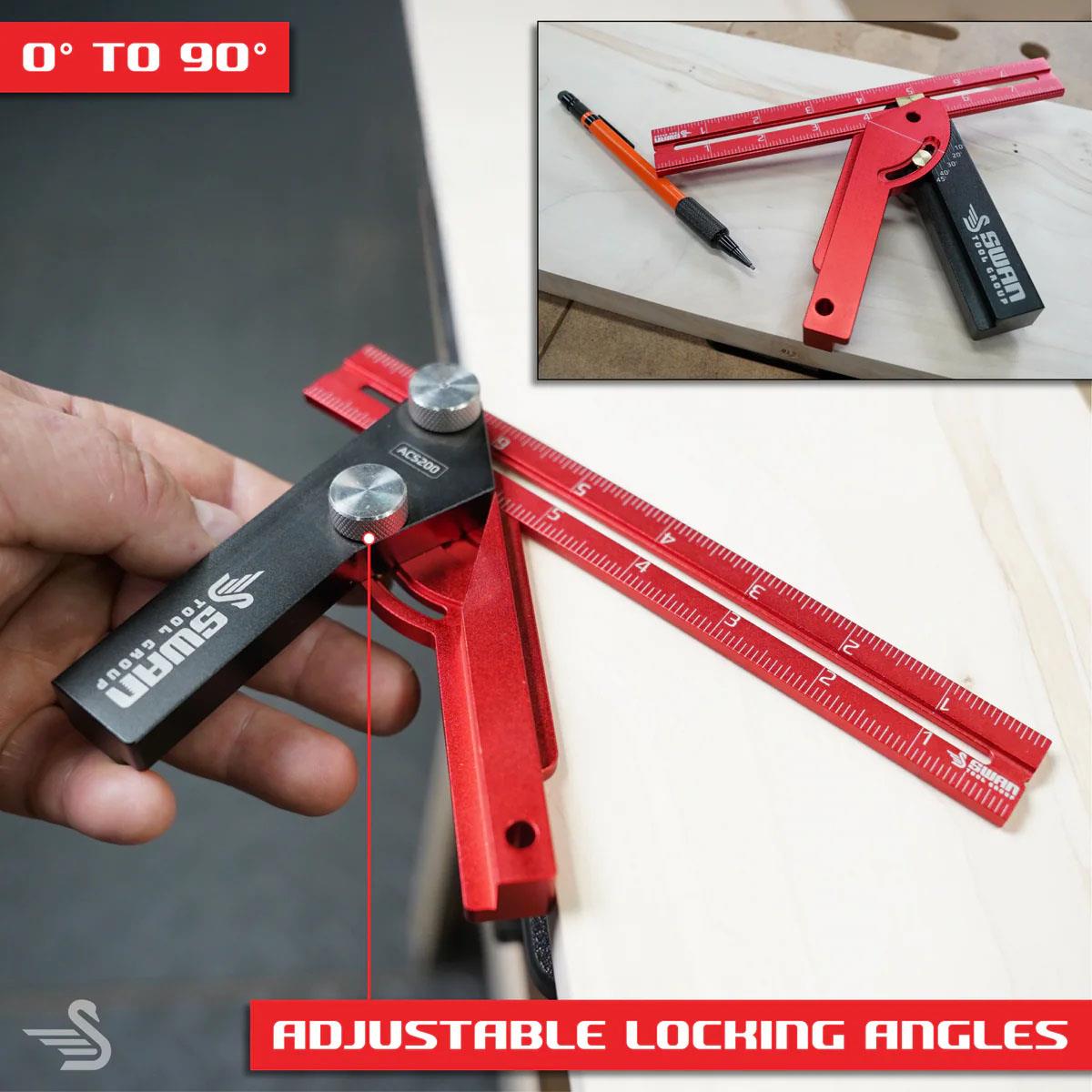 Swan Tool Group RIDGWAY Adjustable Carpenter Square
