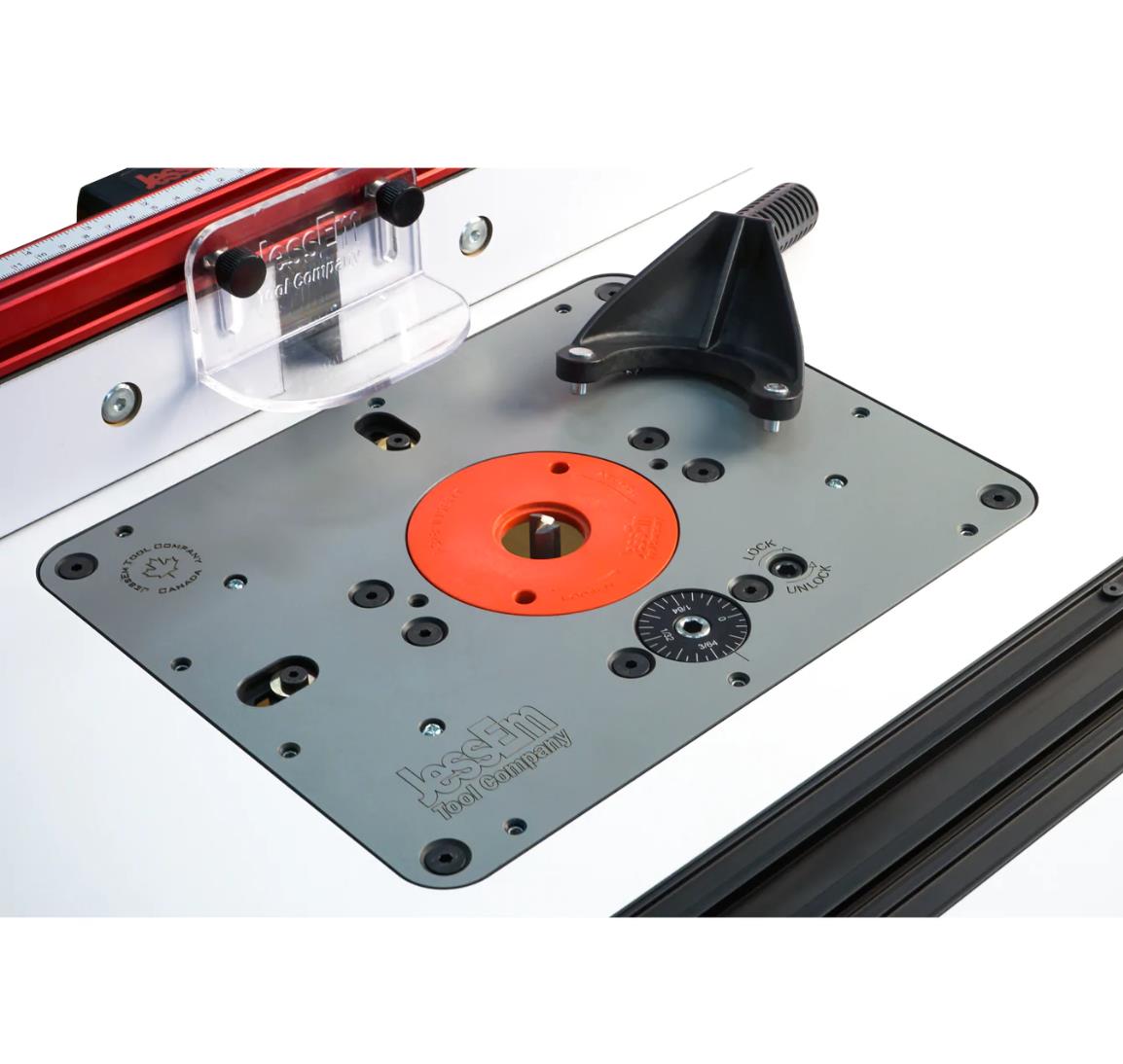 JessEm Rout-R-Lift II (Imperial) and AUKTools Router Motor 1500W with NVR Switch