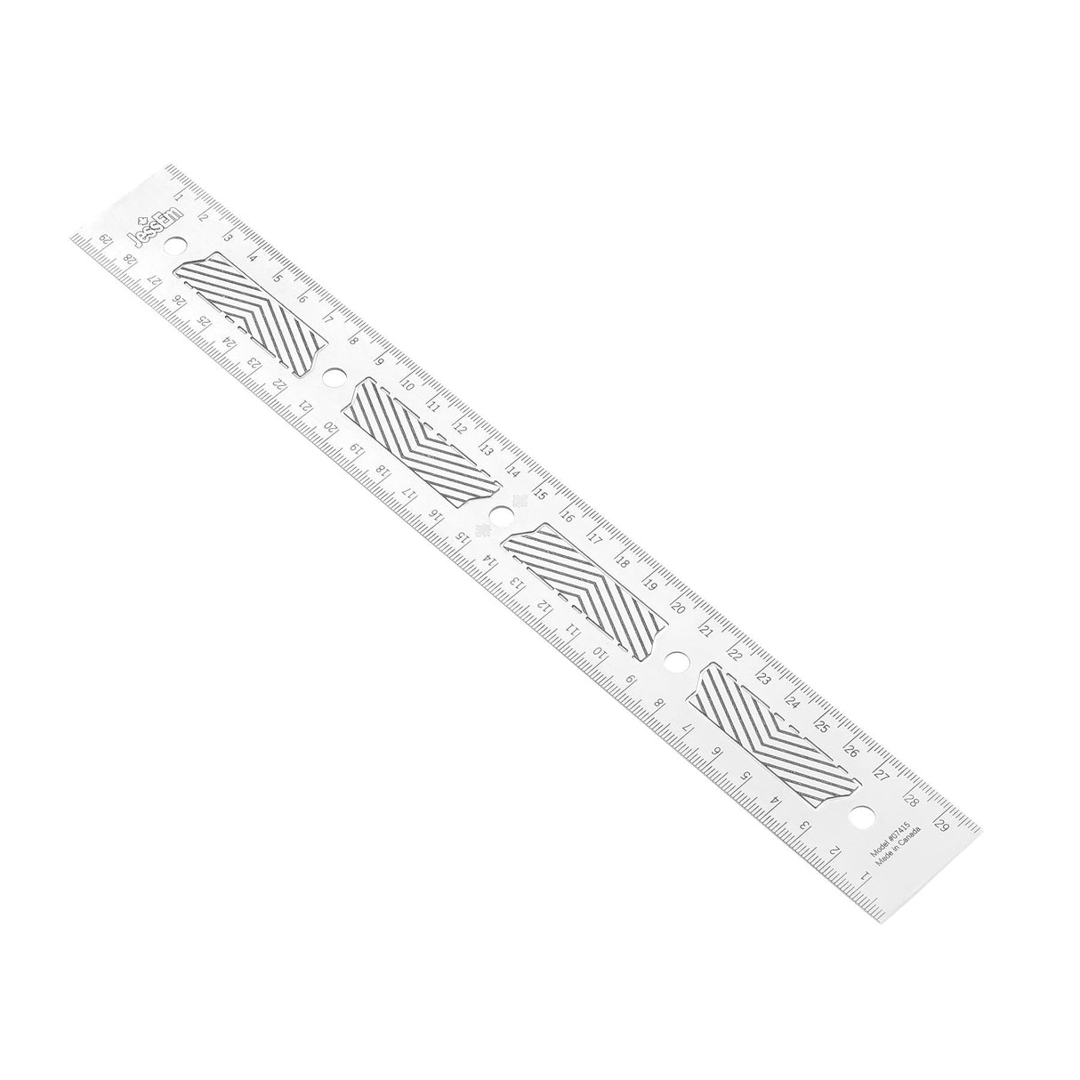 JessEm Stainless Steel Precision Rule Set - Metric