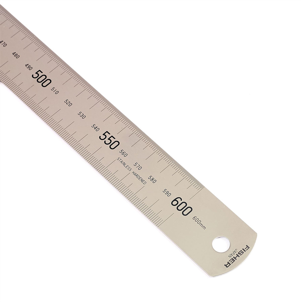 Verum Satin Chrome Rule - 600mm (24")