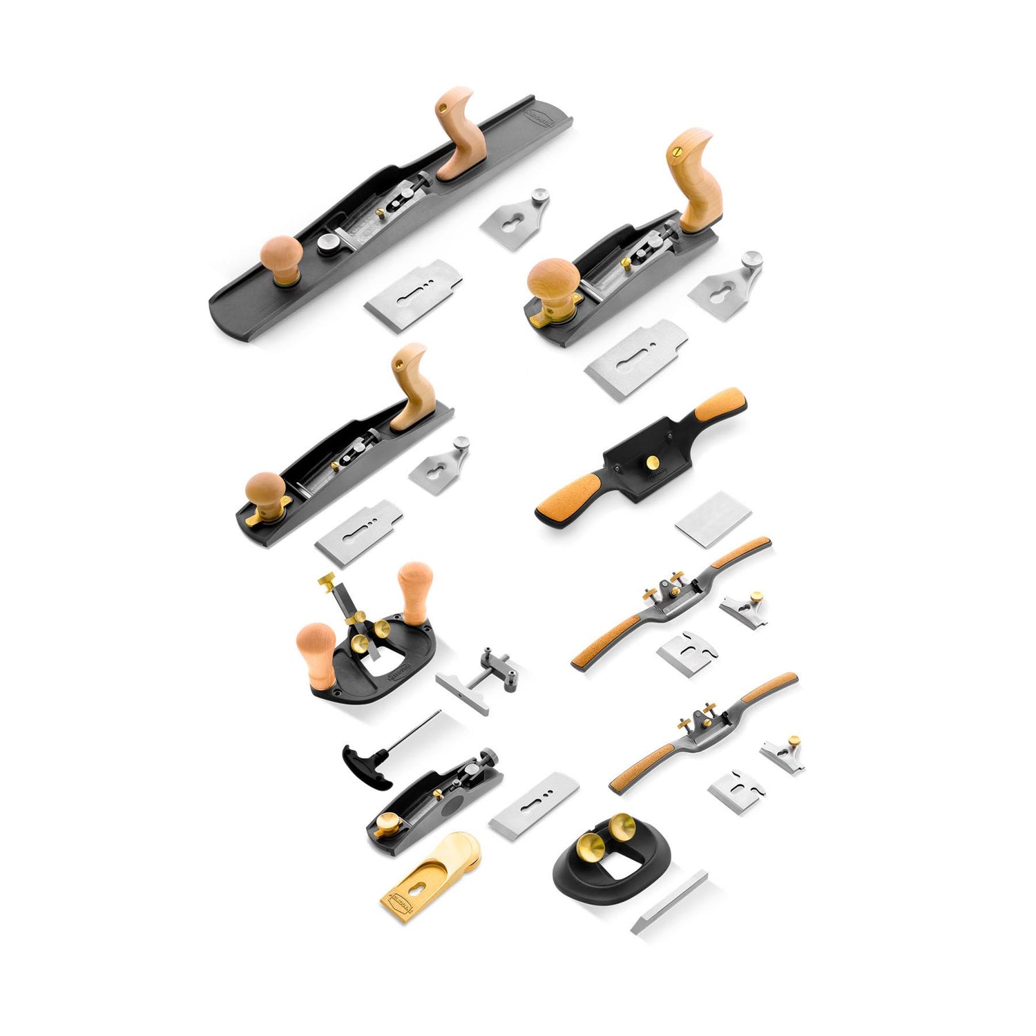 Melbourne Tool Company Set of Nine Planes and Tools