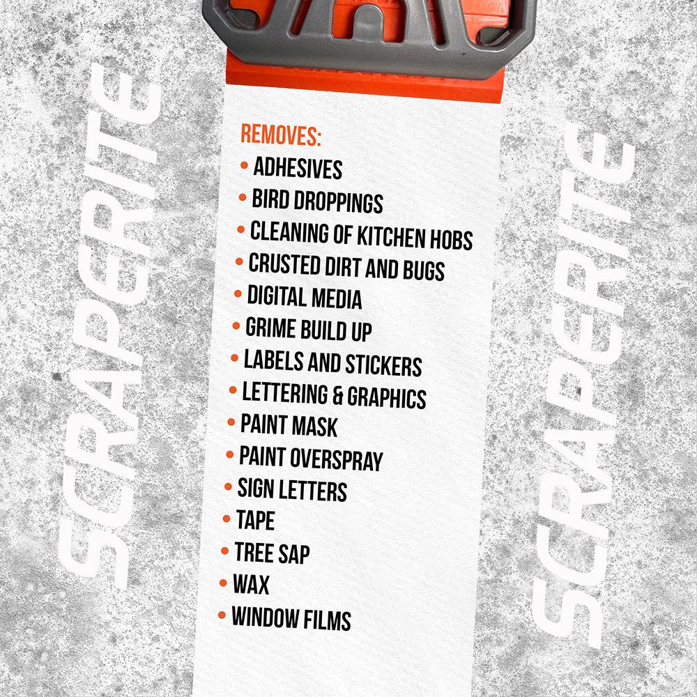 Verum Scraperite Plastic Scraper with Blades