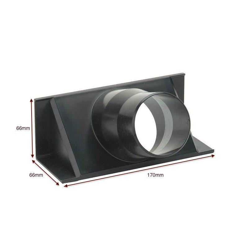 AUKTools Dust Extraction Fence Hood - 2.5"