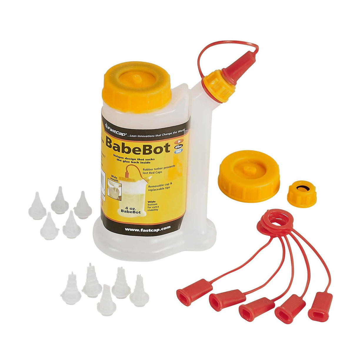 FastCap BabeBot Glue Bottle and Tip Kit - 4 oz