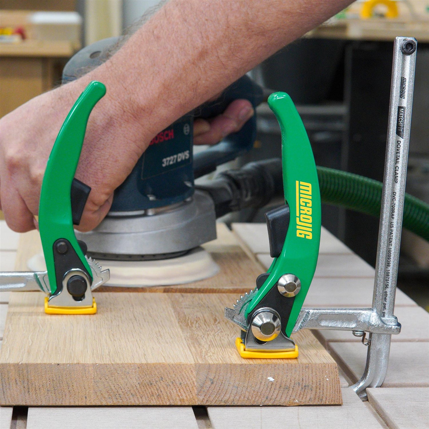 Micro Jig MATCHFIT Dovetail Rachet Clamp AP