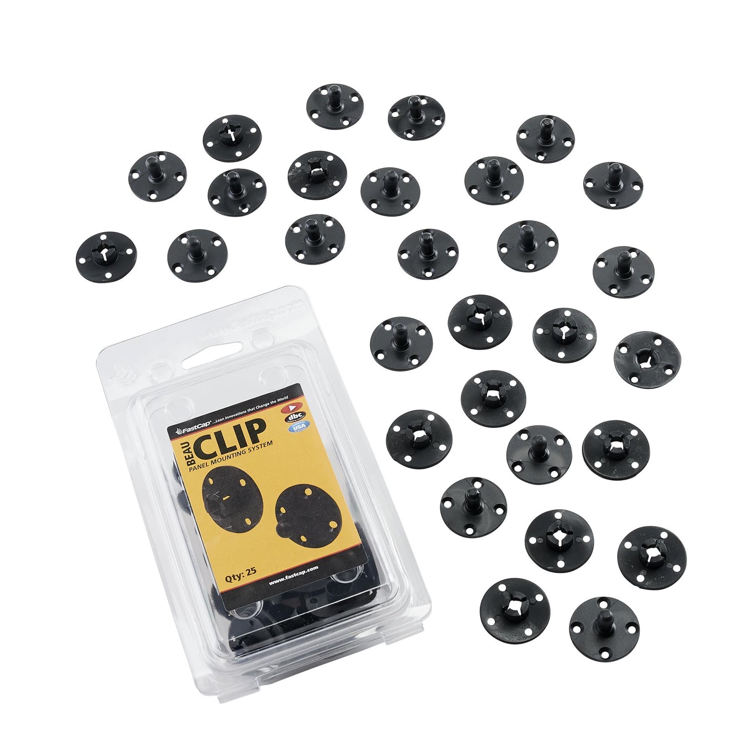 FastCap BeauClip Fasteners for Panels (25 pcs)