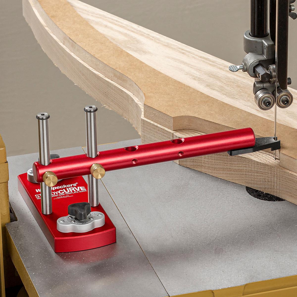 Woodpeckers SteadyCurve Bandsaw Template Guide