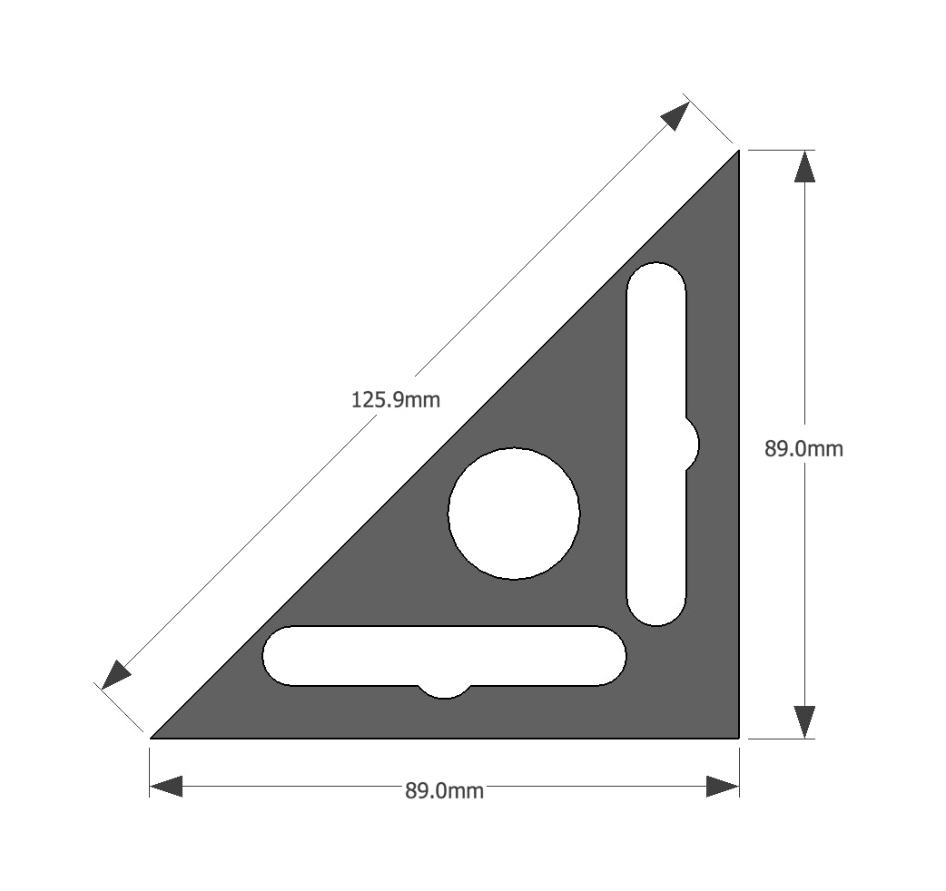 AUKTools Precision Triangle Squares