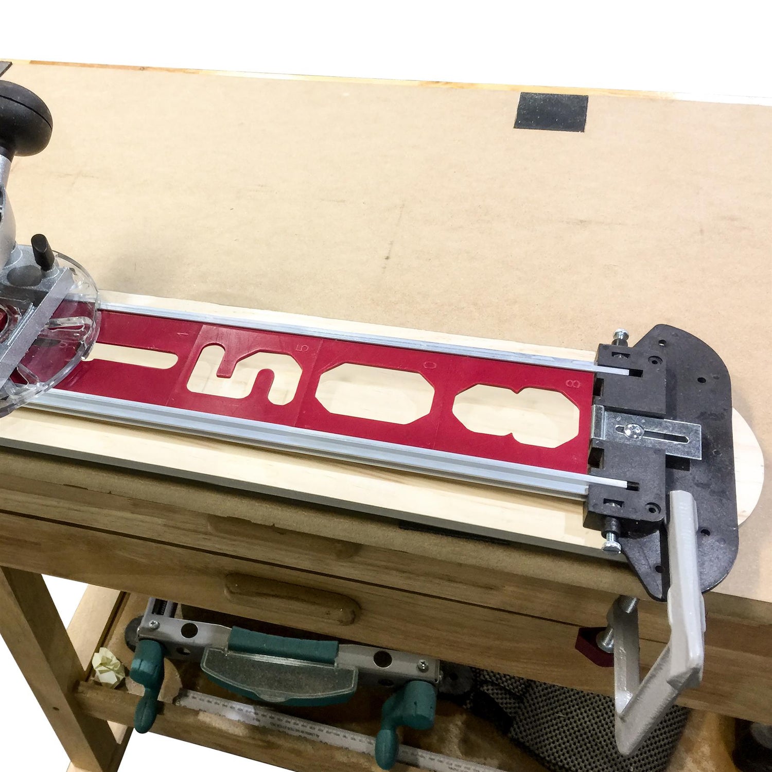 Milescraft 1-1/2″ and 2-1/2″ Vertical Number Template Set