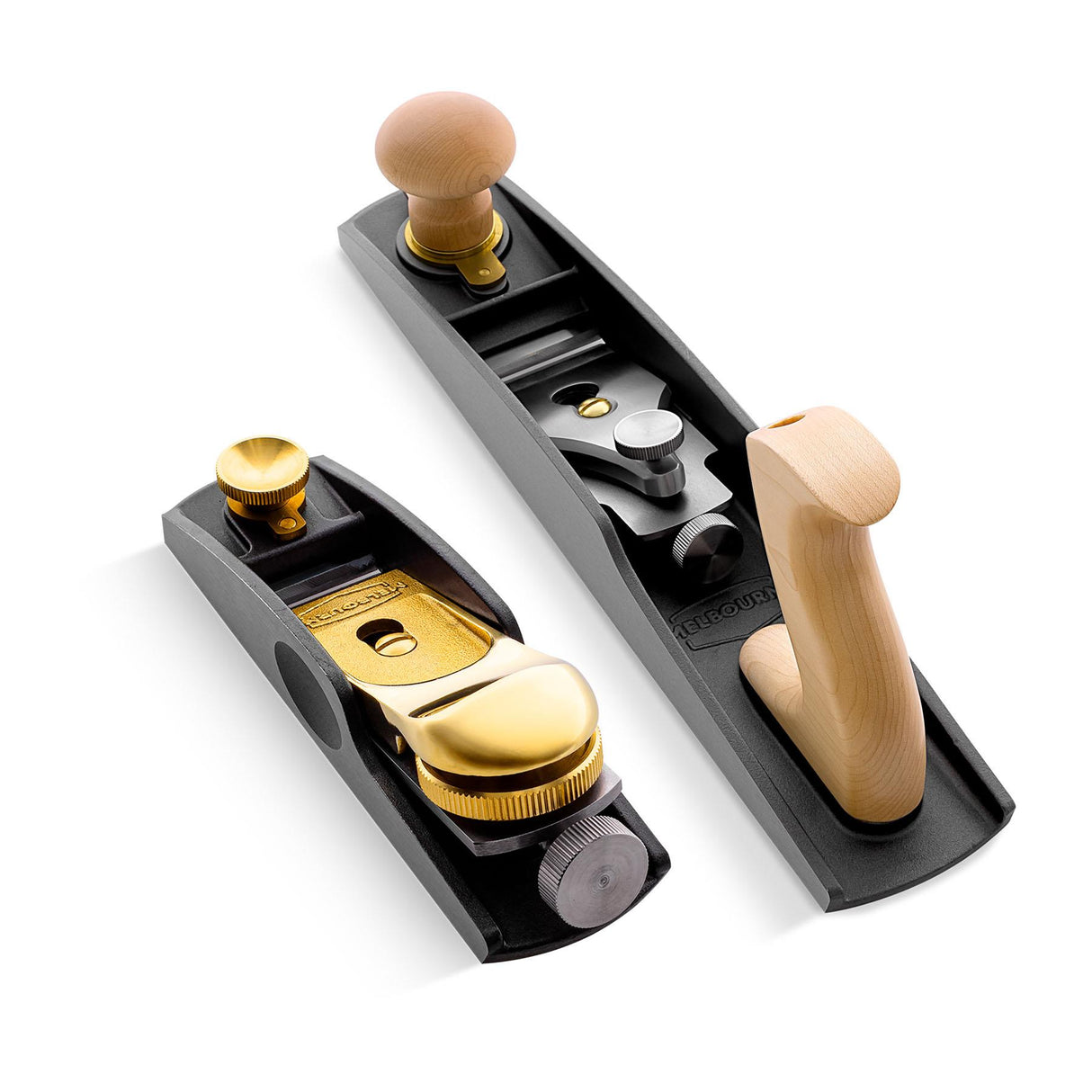 Melbourne Tool Company Low Angle Block and Jack Plane Set with Extra Blades