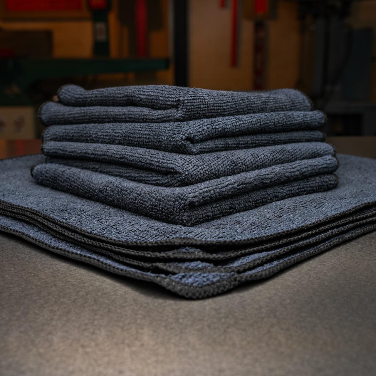 Carbon Method Carbon Coating Microfibre Buffing Towel (4 Pack)