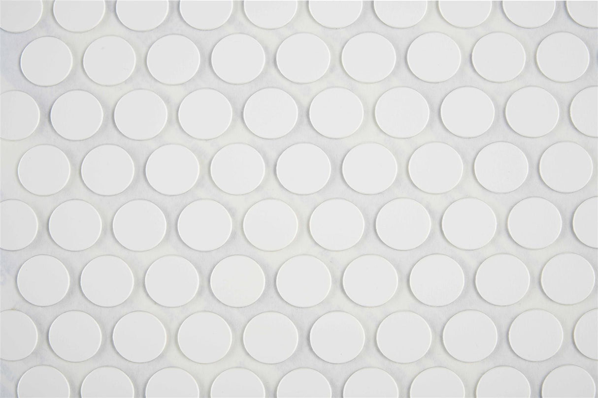 FastCap Peel & Stick Cover Caps - White 9.5mm (120 pc)