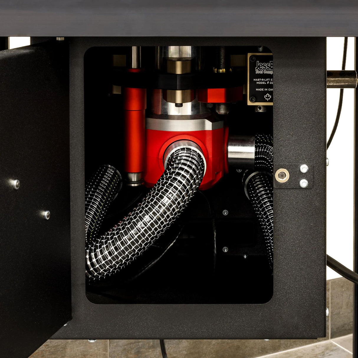 JessEm Hose Adapter Kit for Pow-R-Tek SR Router Motor