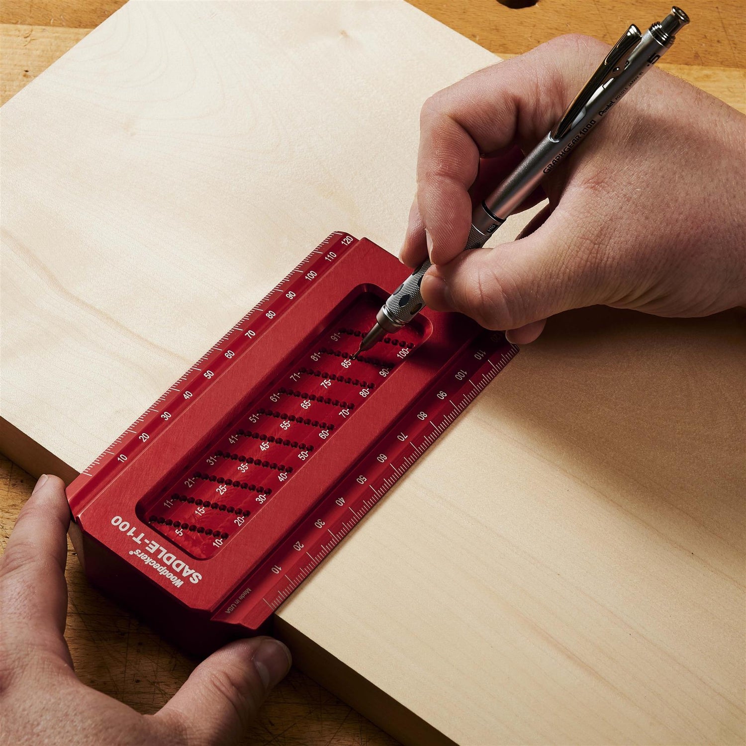 Woodpeckers Saddle T-Square 100MM