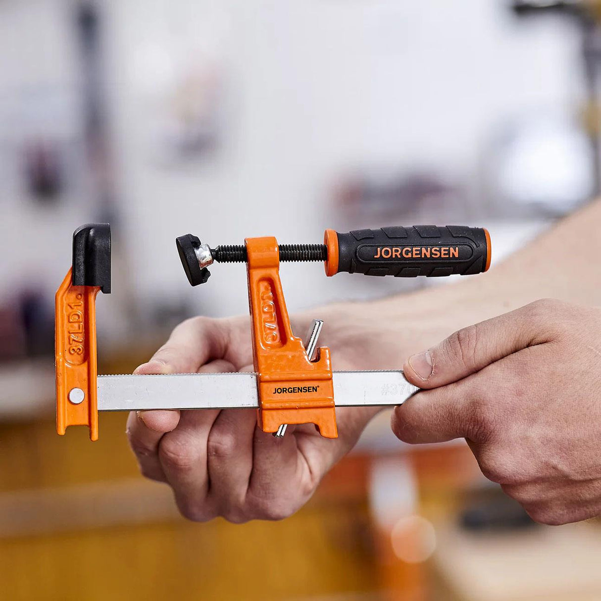 Jorgensen Medium-Duty Steel Bar Clamp 6"