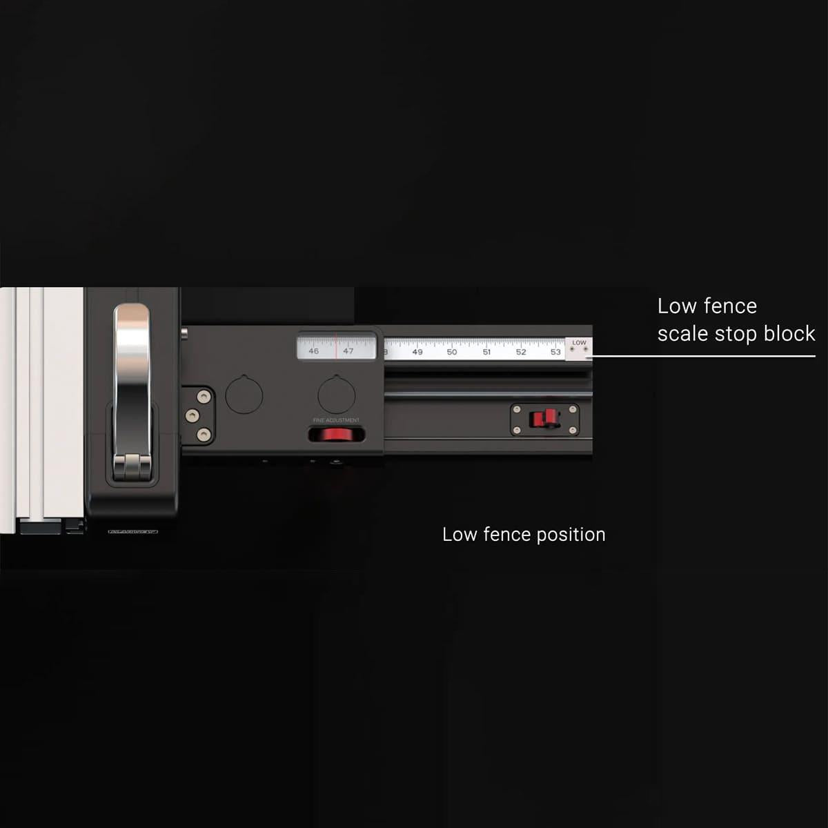 Harvey ALPHA HW110SE Table Saw with Compass ST-1500 Sliding Table