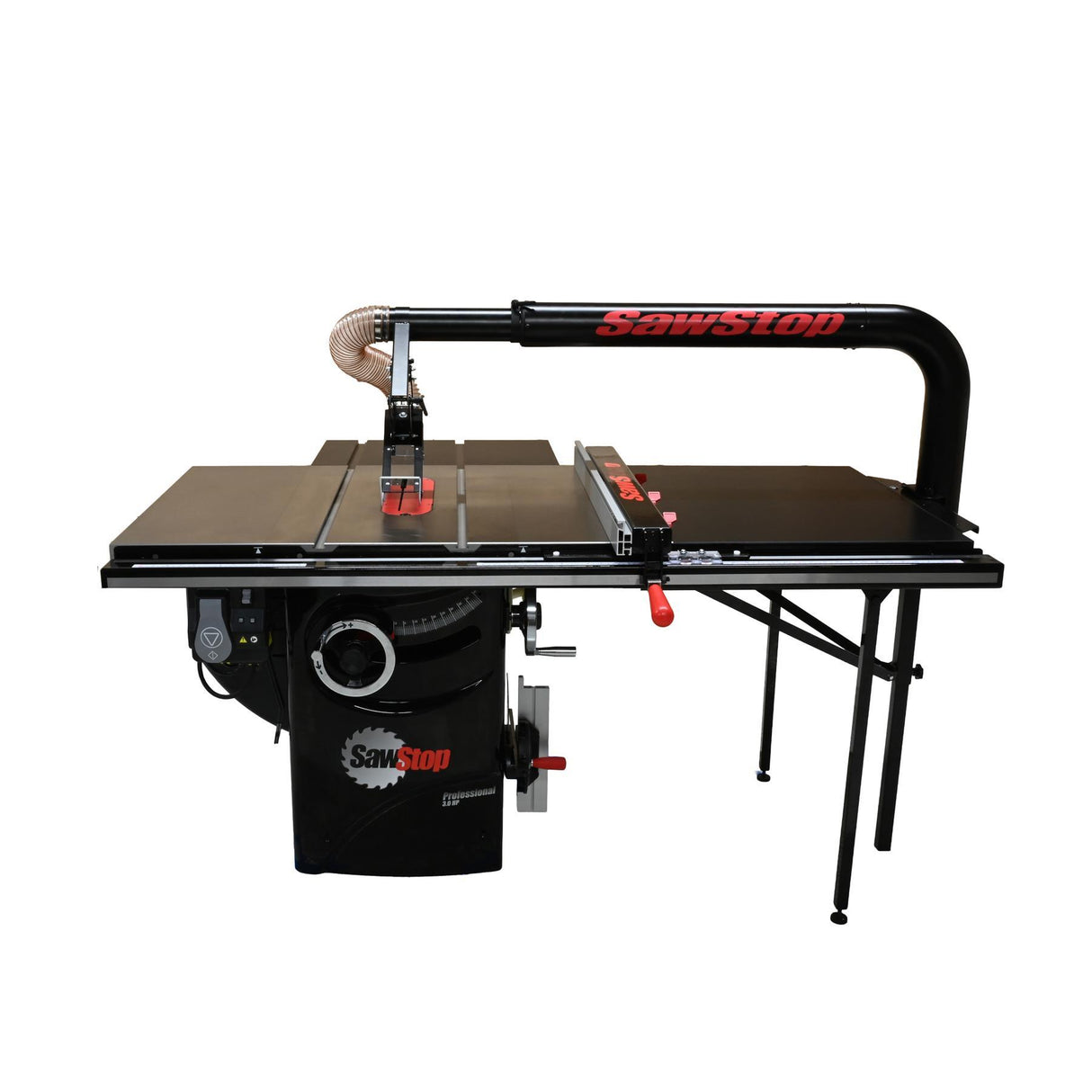 SawStop Professional Cabinet Saw with DADO Essentials and Floating Arm Dust Collection