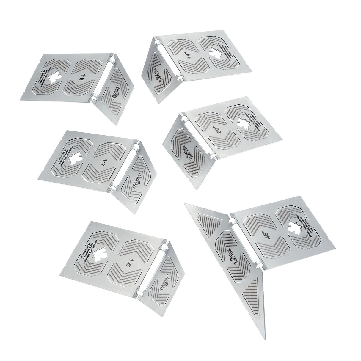 JessEm Stainless Steel Saddle Square Combo Set