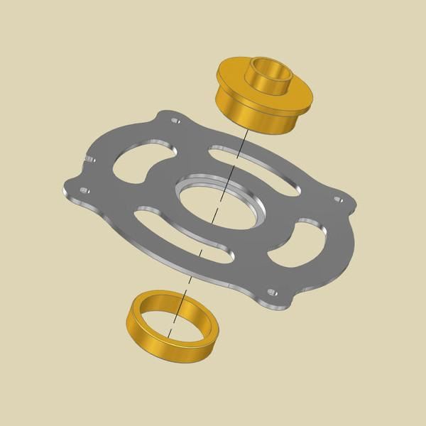 INCRA CleanSweep MagnaLOCK Guide Bushing Insert