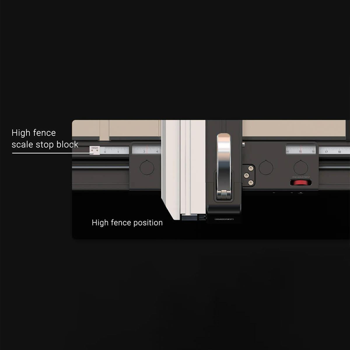 Harvey ALPHA HW110SE Table Saw with Compass ST-1500 Sliding Table