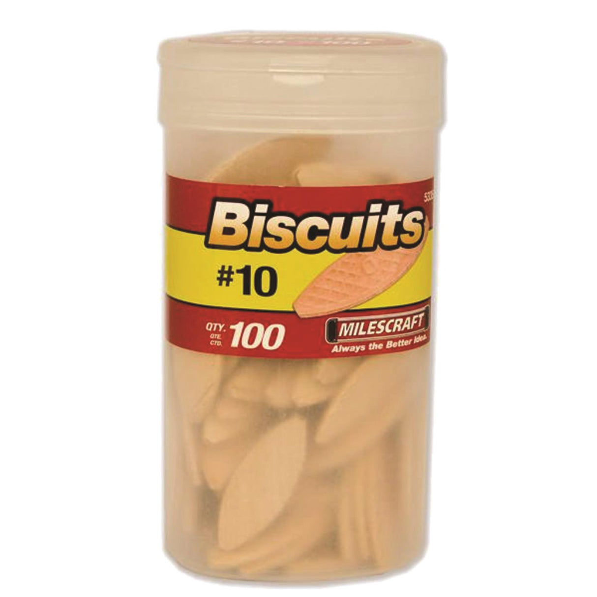 Milescraft #10 Biscuits in Bottle (100 pcs)