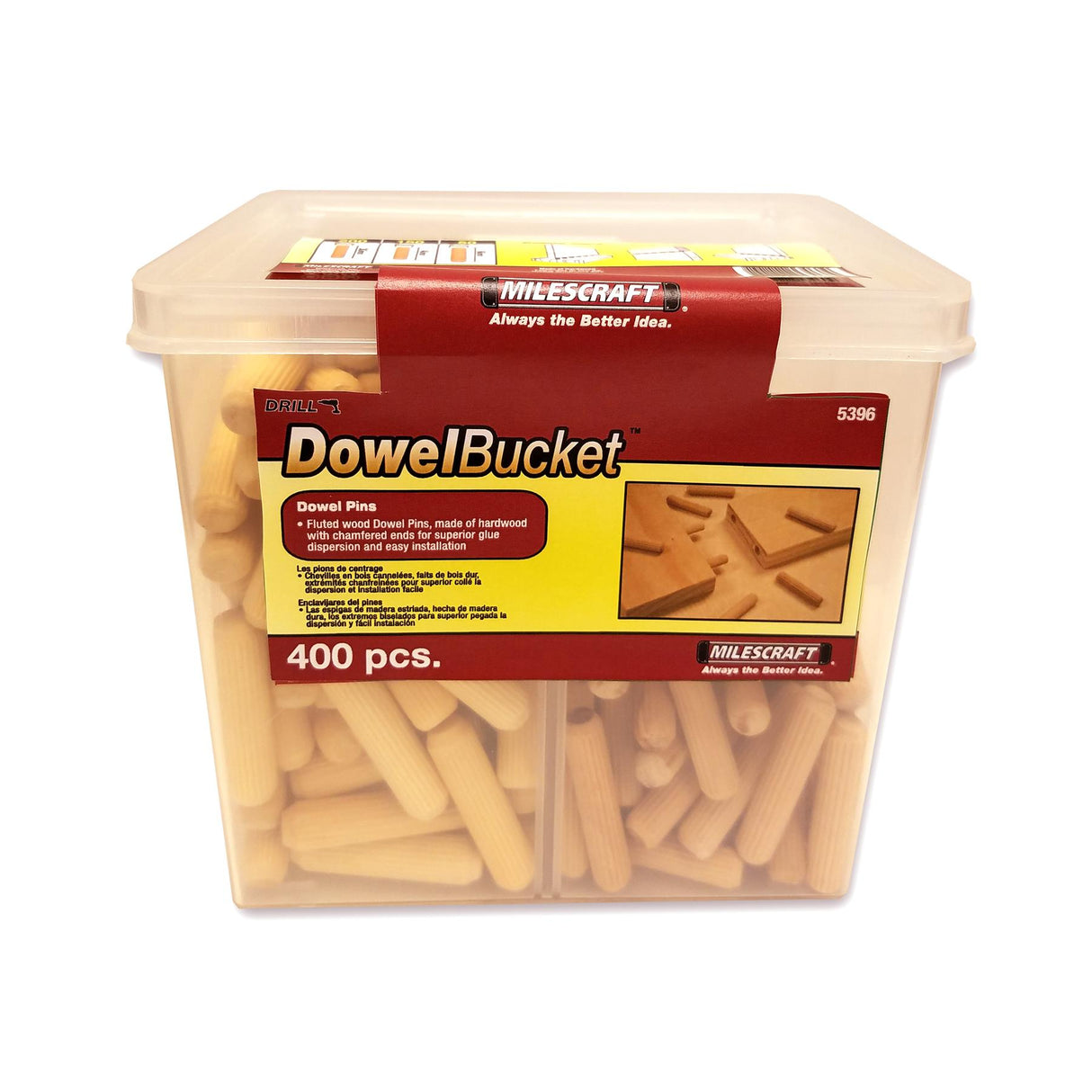 Milescraft DowelBucket (400 Pack)