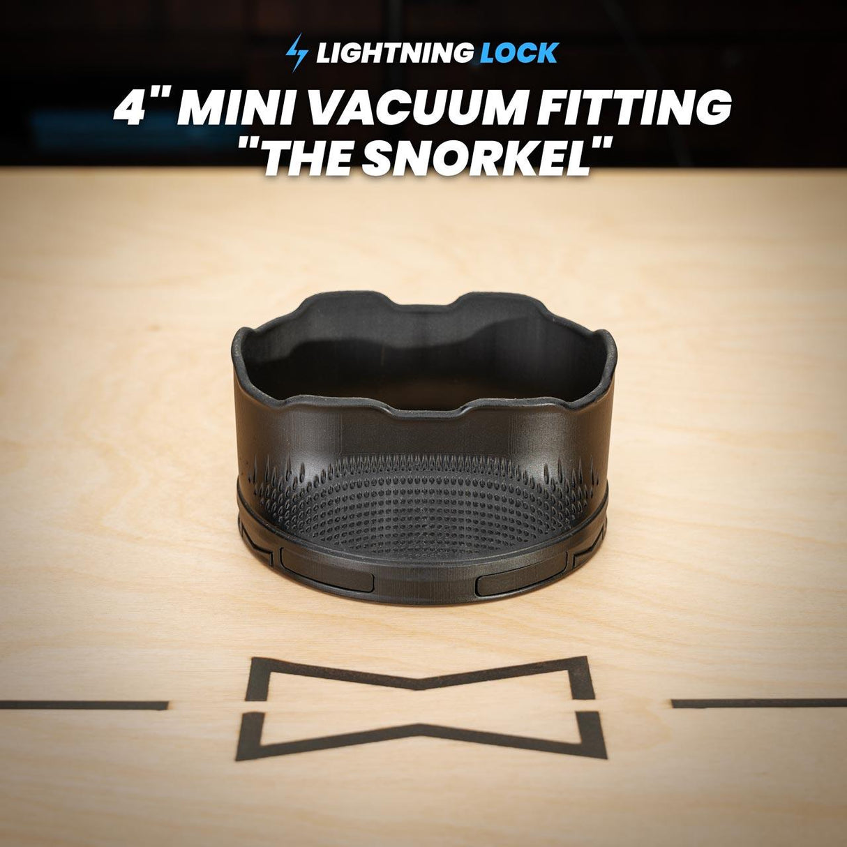 Lightning Lock Flex Hose Connectors 102mm/4" "The Snorkel"