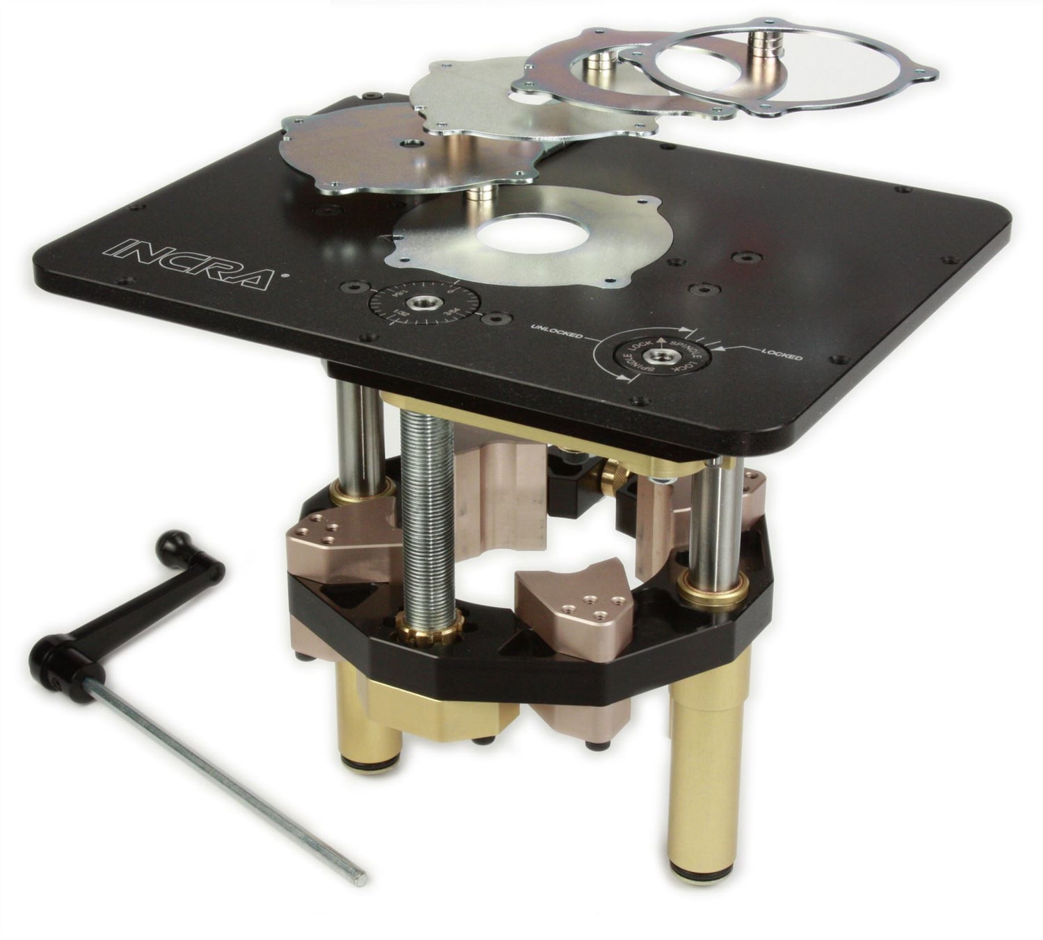 INCRA Mast-R-Lift II and AUKTools Router Motor 2400W with NVR Switch