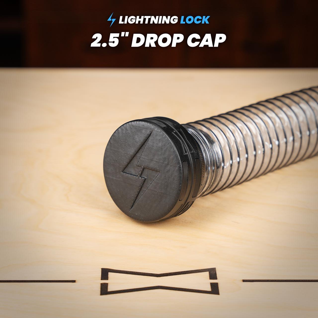 Lightning Lock Drop Cap 63mm/2.5"