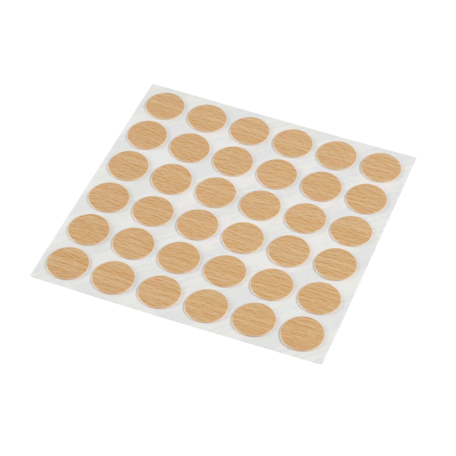 FastCap Peel & Stick Cover Caps - Beech 18mm (36 pc)