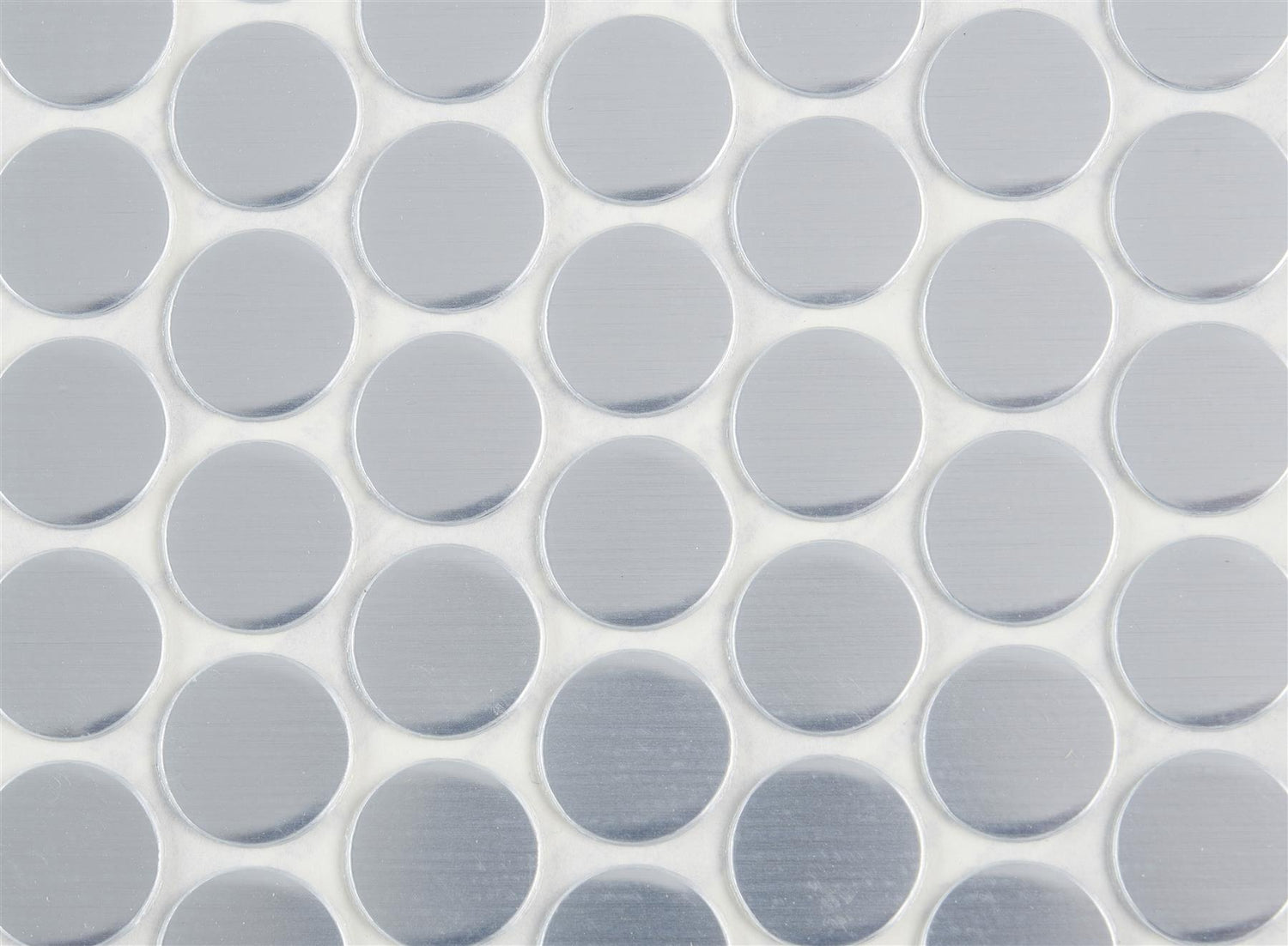 FastCap Peel & Stick Cover Caps - Chrome 14mm (52 pc)