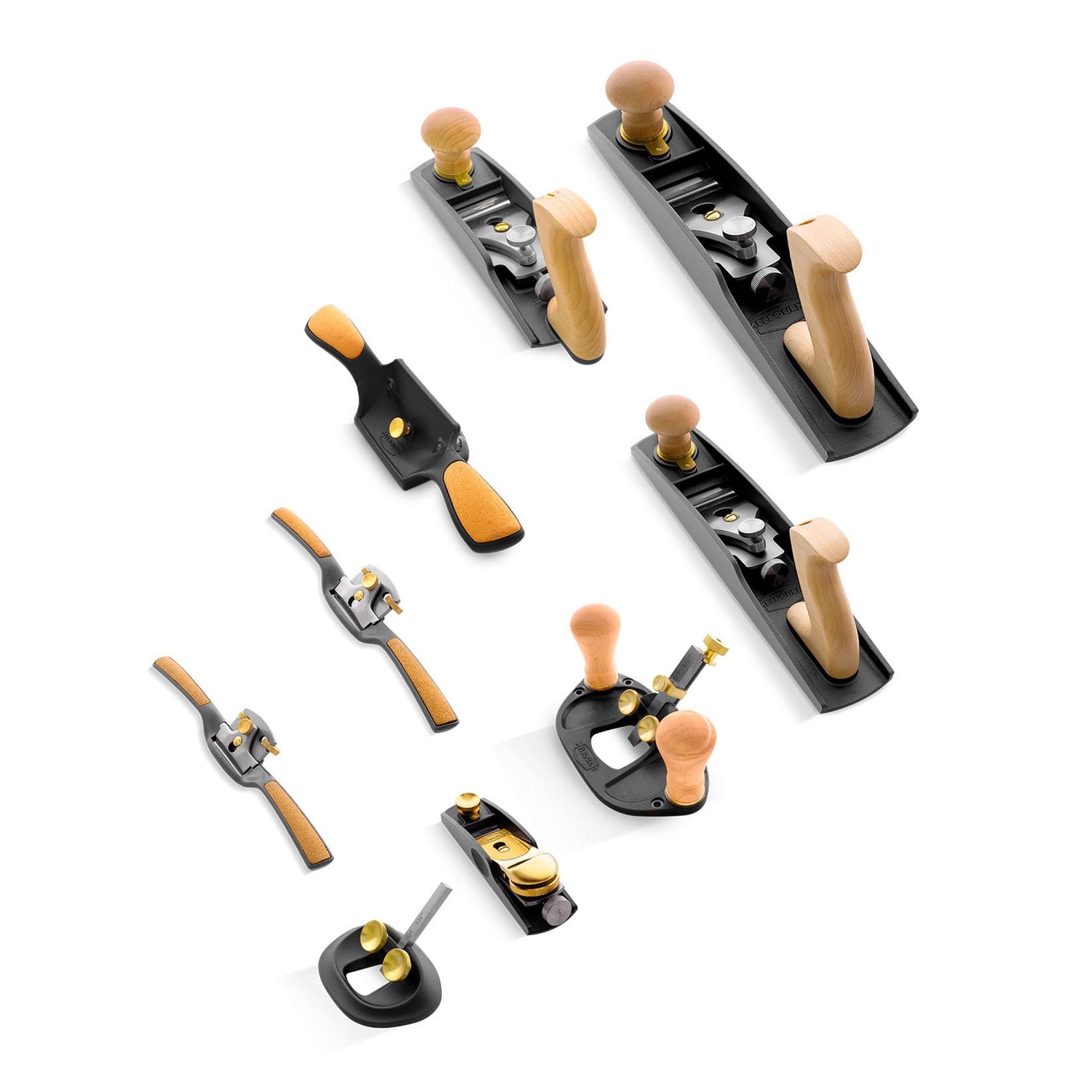 Melbourne Tool Company Set of Nine Planes and Tools