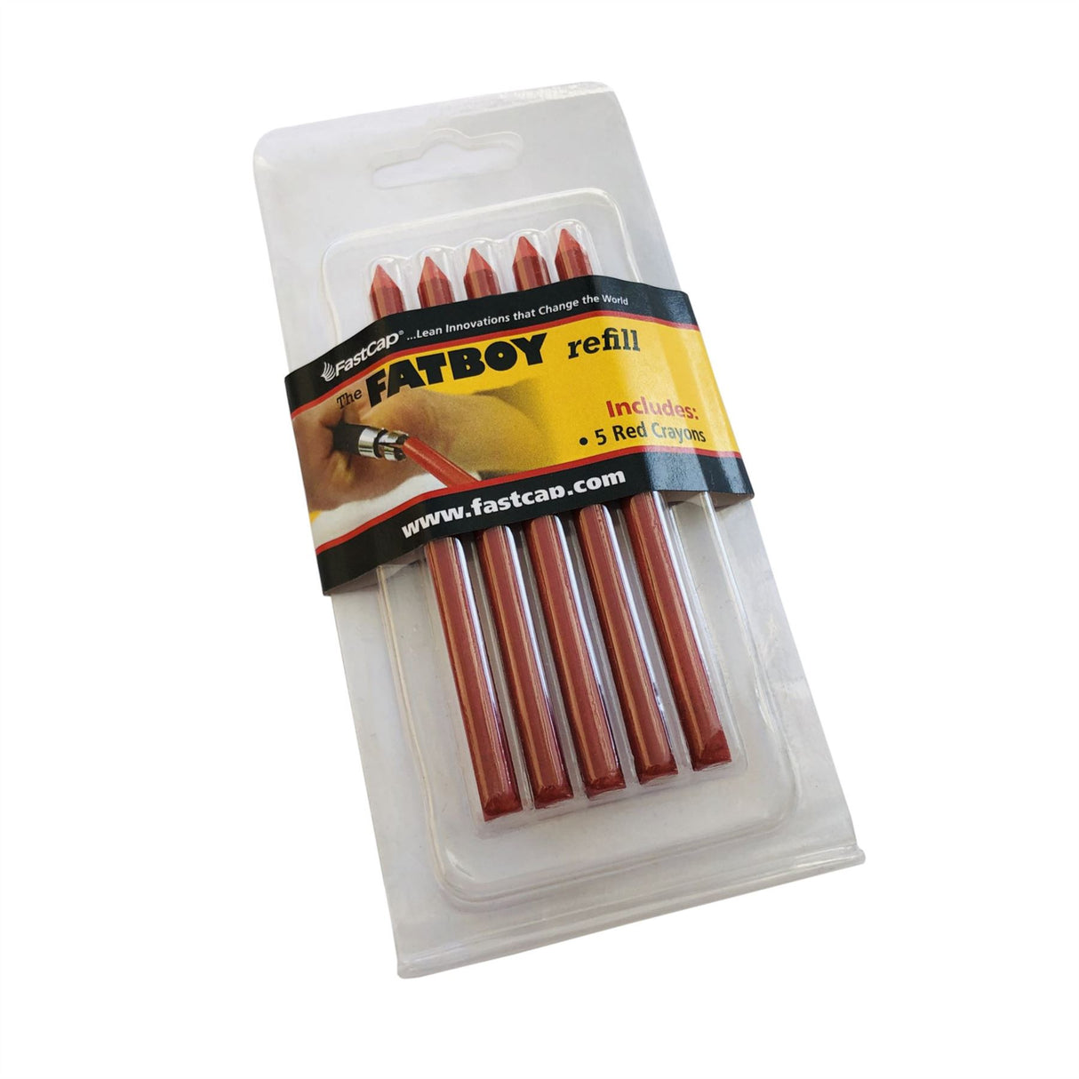 FastCap FatBoy Pencil Red Crayon Refill