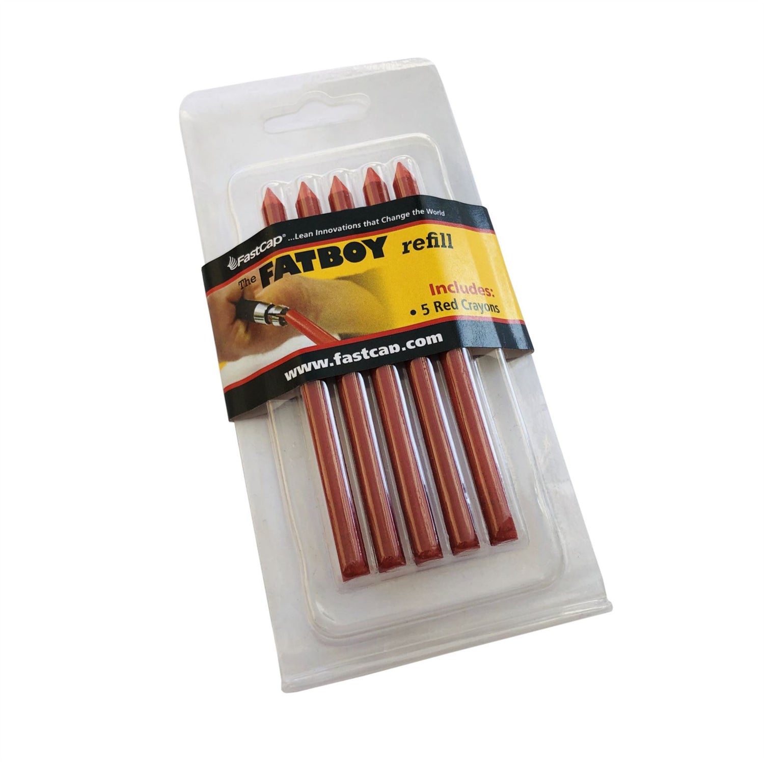 FastCap FatBoy Pencil Red Crayon Refill