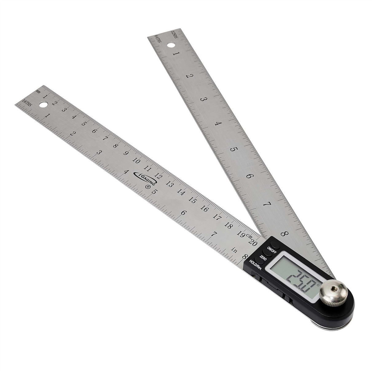 iGaging Digital Protractor and Rule 10"
