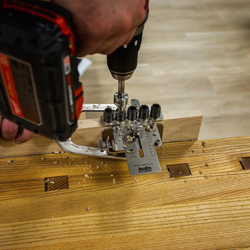 JessEm Stainless Steel Dowelling Jig - 6mm