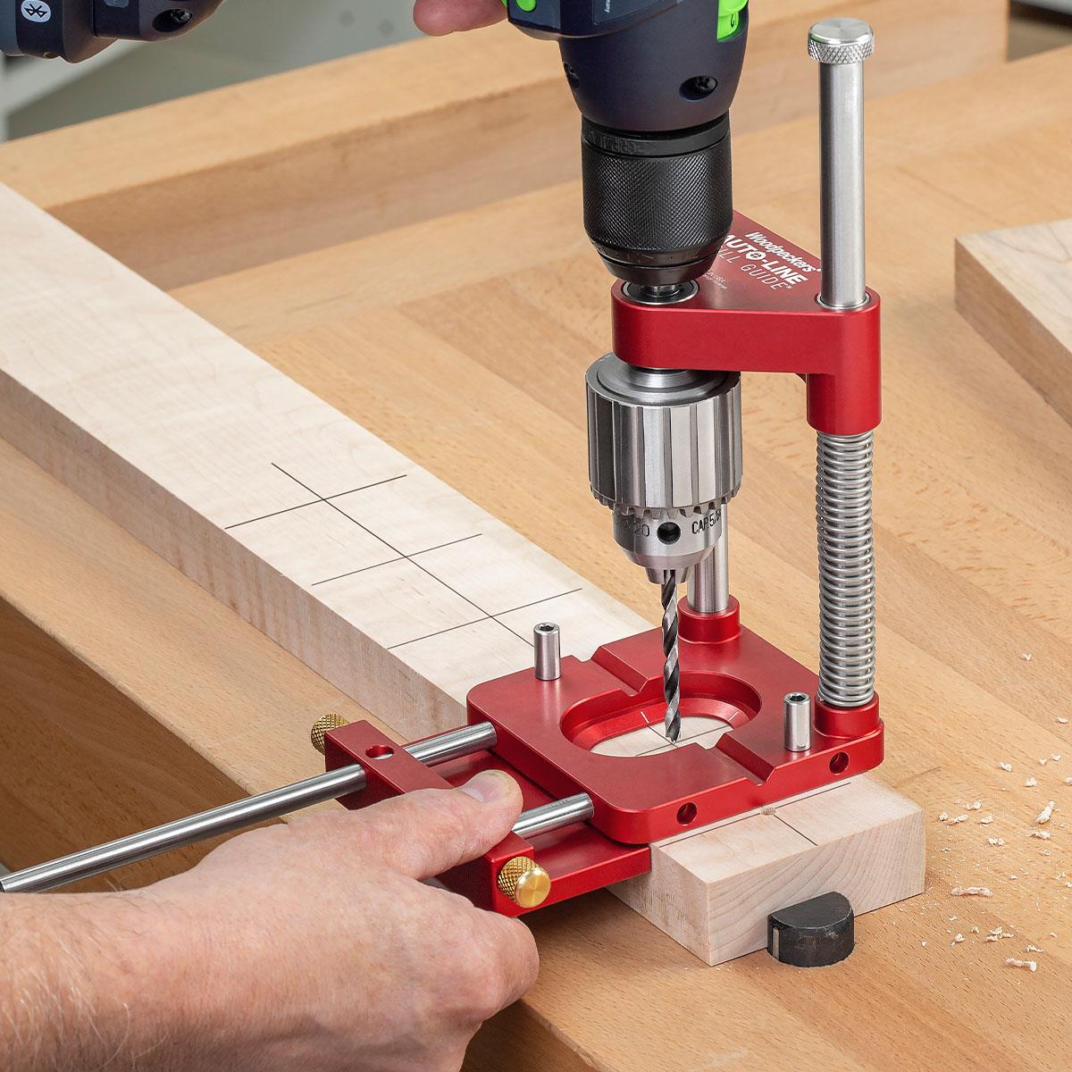 Woodpeckers Auto-Line Drill Guide