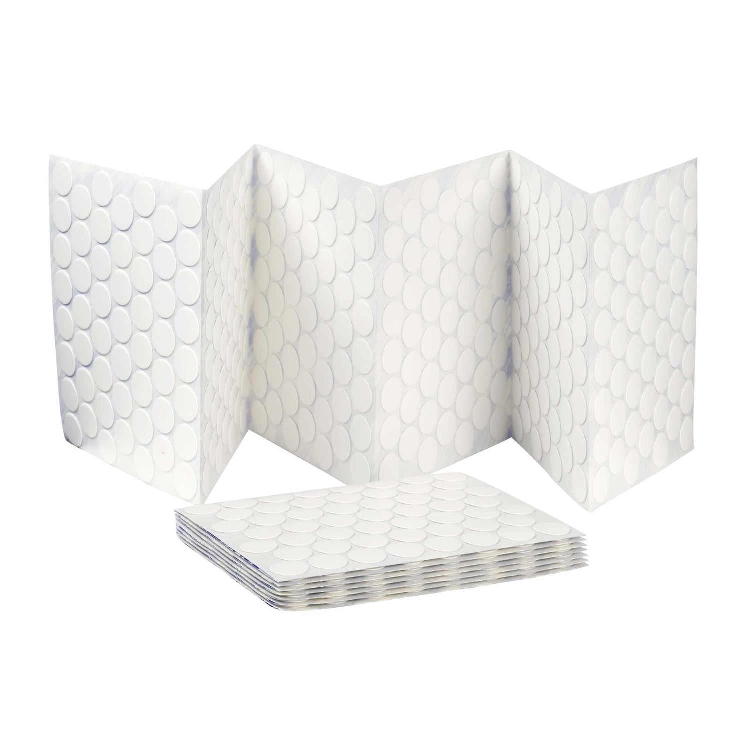 FastCap Peel & Stick Cover Caps - White 14mm (1060 pc)