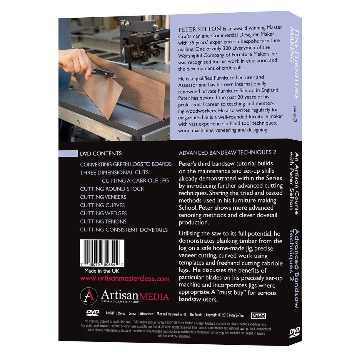 Peter Sefton Advanced Bandsaw Techniques 2 DVD