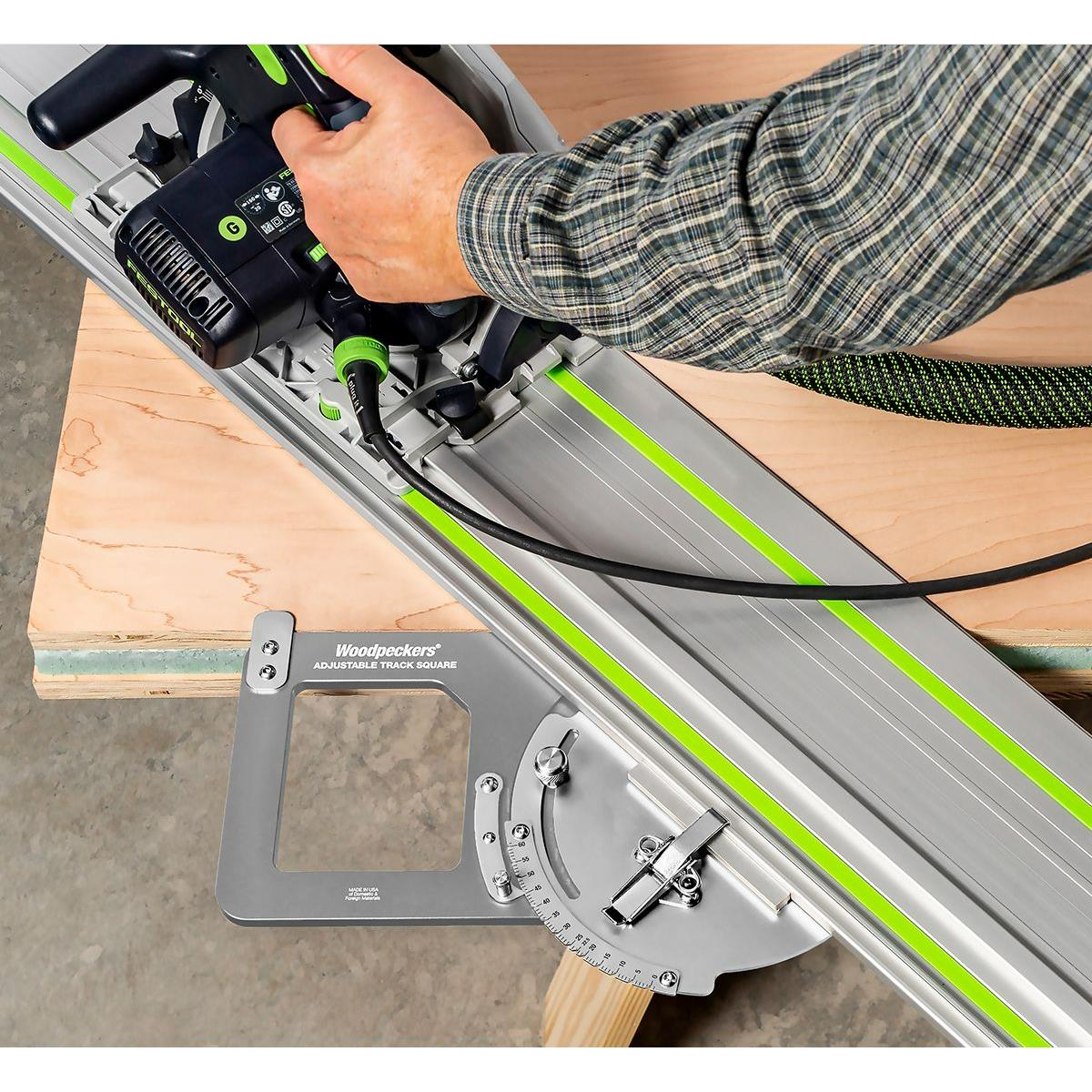 Woodpeckers Adjustable Track Square