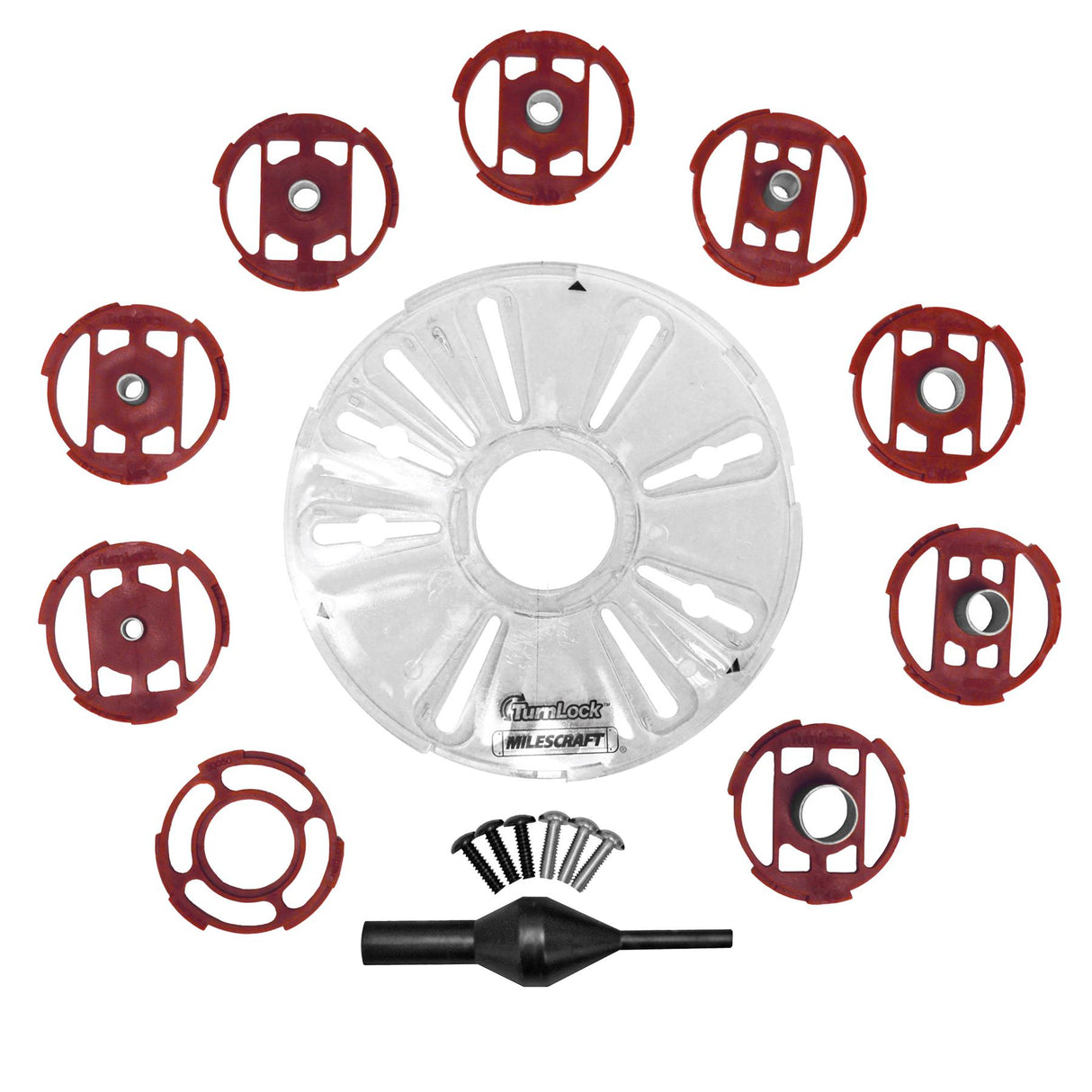 Milescraft BasePlate/Bushing Set (Metric)