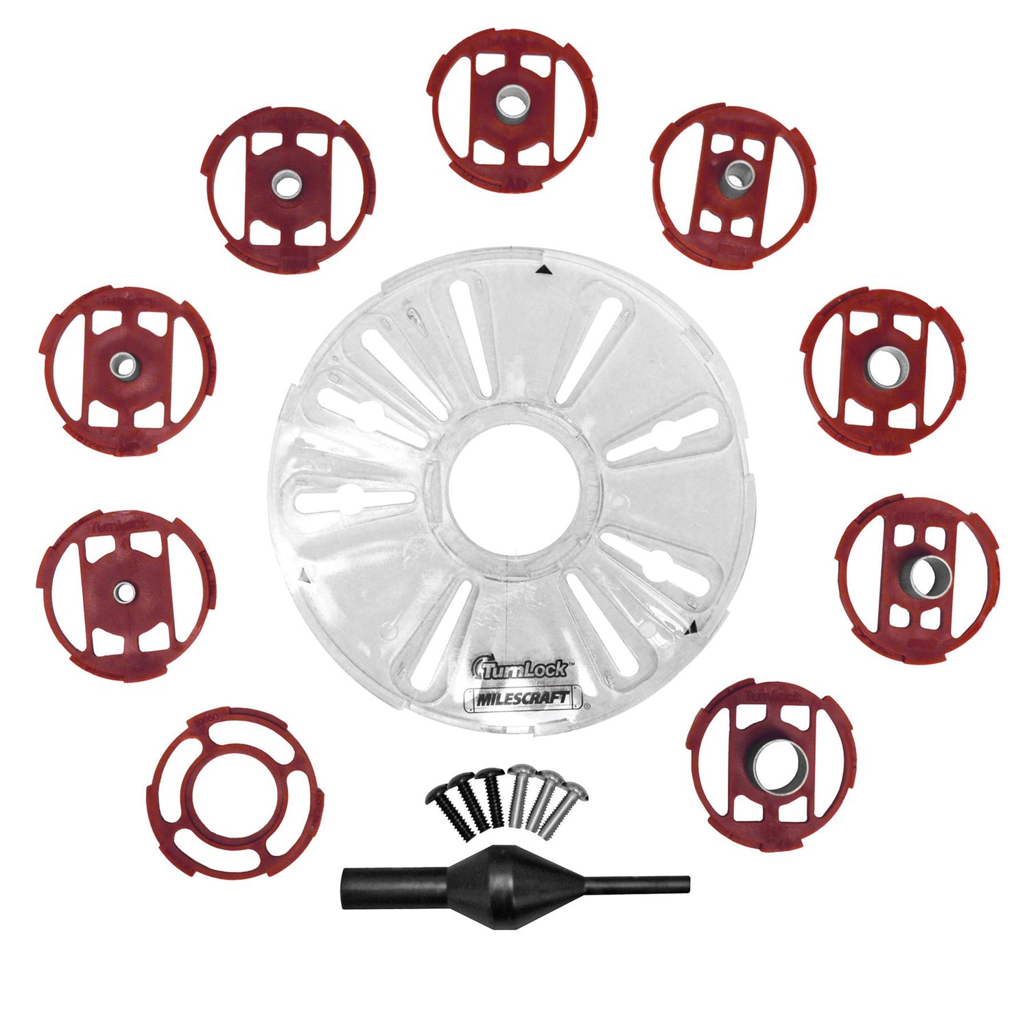 Milescraft BasePlate/Bushing Set (Metric)