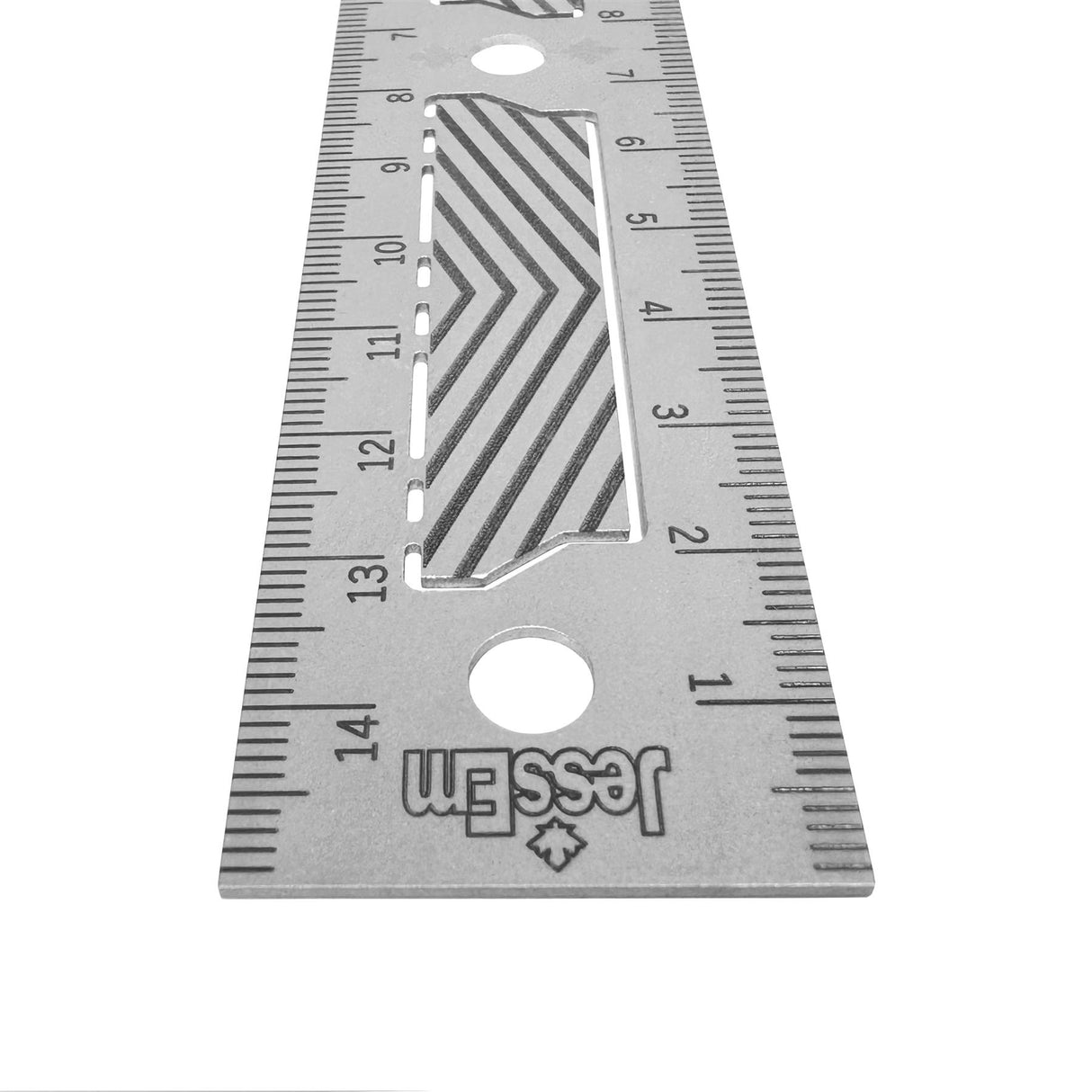 JessEm Stainless Steel Precision Rule 450mm