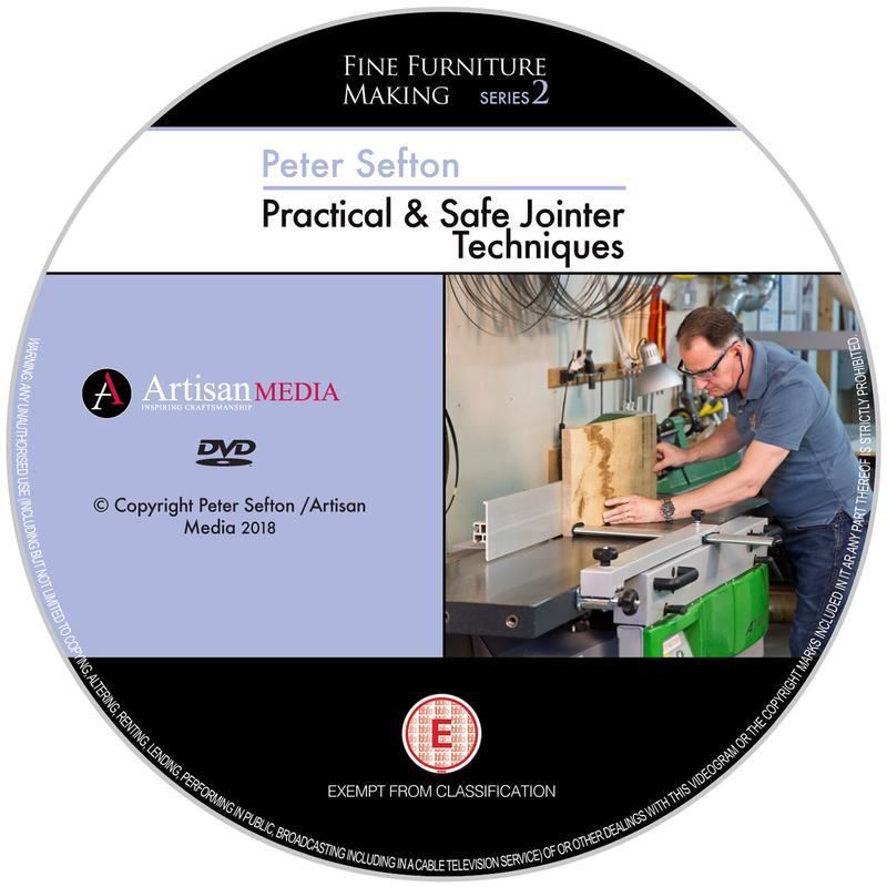 Peter Sefton Practical & Safe Jointer Techniques DVD